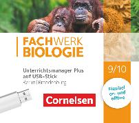 Fachwerk Biologie, Berlin/Brandenburg, 9./10. Schuljahr, Unterrichtsmanager Plus auf USB-Stick, Inkl. E-Book als Zugabe und Begleitmaterialien