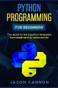 Python programming for beginners