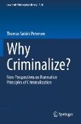 Why Criminalize?