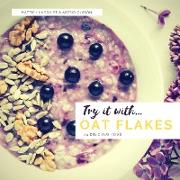 Try it with...oat flakes
