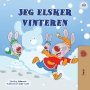 I Love Winter (Danish Children's Book)