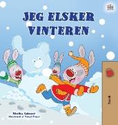 I Love Winter (Danish Children's Book)