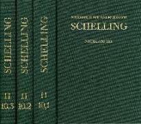 Friedrich Wilhelm Joseph Schelling: Historisch-kritische Ausgabe / Reihe II: Nachlaß. Band II,10,1-3: Initia Philosophiae Universae. Erlanger Vorlesungen WS 1820/21