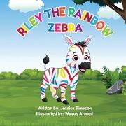 Riley the Rainbow Zebra