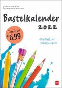 Bastelkalender weiß A4 2022