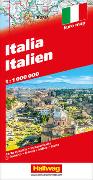 Italien Strassenkarte 1:1 Mio