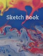 Sketch Book: Notebook for Drawing, Writing, Painting, Sketching and Doodling - 130 PAGES - of 8.5x11 With Blank Paper (BEST COVER V