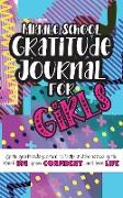 Middle School Gratitude Journal for Girls