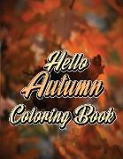 Hello Autumn Coloring Book