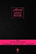 Subliminal Notebook - Pink The Color of Youth, Tenderness Playfulness Happiness