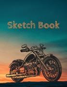 Sketch Book: Notebook for Drawing, Writing, Painting, Sketching and Doodling - 130 PAGES - of 8.5x11 With Blank Paper (BEST COVER V