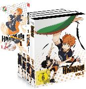 Haikyu!! - Staffel 1 - Gesamtedition - Vol.1-4 - DVD + Manga Band 1