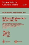 Software Engineering - ESEC/FSE '99