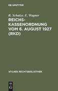 Reichskassenordnung vom 6. August 1927 (RKD)