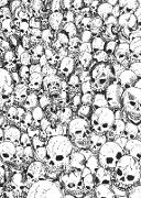 Gathering of Skulls Sketchbook - Black and White