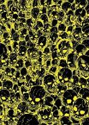 Gathering of Skulls Sketchbook - Black and Yellow