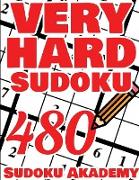 VERY Hard Sudoku - 480 VERY Hard Sudoku Puzzle + Solutions - The Big Sudoku Book - 480 VERY Hard Puzzles