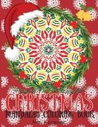 Christmas Mandalas Coloring Book