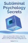 Subliminal Psychology Secrets