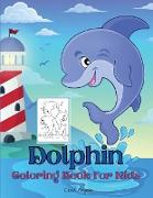 Dolphin Coloring Book For Kids