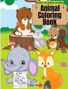 Kids Coloring Books Animal Coloring Book