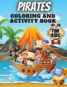 Pirates Coloring And Activity Book For Kids