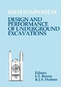 Design and Performance of Underground Excavations: Isrm Symposium, Cambridge, Uk, 3-6 September 1984