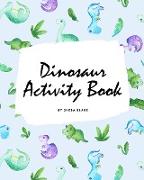 Dinosaur Coloring and Activity Book for Children (8x10 Coloring Book / Activity Book)