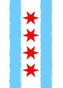 Chicago Flag Watercolor Sketchbook