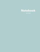 Dot Grid Notebook: Stylish Dayflower Notebook, 120 Dotted Pages 8.5 x 11 inches Large Journal - Softcover Color Trends Collection