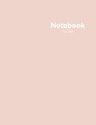 Dot Grid Notebook: Stylish Seaside Brown Notebook, 120 Dotted Pages 8.5 x 11 inches Large Journal - Softcover Color Trends Collection