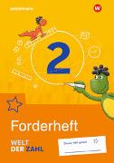 Welt der Zahl 2. Forderarbeitsheft. Allgemeine Ausgabe