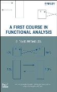 A First Course in Functional Analysis