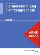 eBook inside: Buch und eBook Formelsammlung Fahrzeugtechnik