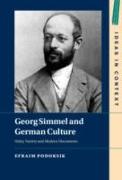 Georg Simmel and German Culture