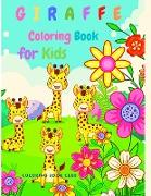 Giraffe Coloring Book for Kids - Children Activity Book for Girls & Boys