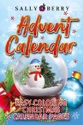 Advent Calendar Coloring Book