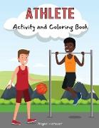 Athlete Activity and Coloring Book
