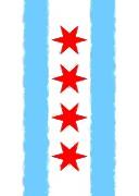 Chicago Flag Watercolor Journal