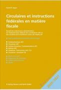 Circulaires et instructions fédérales en matière fiscale 2021/2022