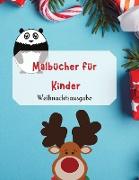 Malbücher für Kinder - Weihnachtsausgabe