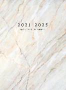 2021-2025 Monthly Planner Hardcover: Large Five Year Planner with Marble Cover (Volume 2)