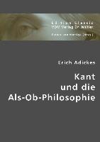 Kant und die Als-Ob-Philosophie