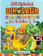 ABC Alphabet Dinosaurs Coloring Books for Toddler 2-5