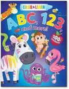 Color & Learn Abc, 123, & More