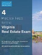 4 Practice Tests for the Virginia Real Estate Exam: 480 Practice Questions with Detailed Explanations