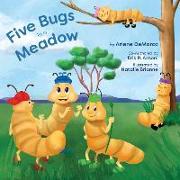 Five Bugs In A Meadow