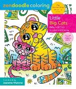 Zendoodle Coloring: Little Big Cats