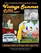 New Creations Coloring Book Series: Vintage Summer