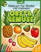 Malbuch für Kinder mit meinem Obst und Gemüse